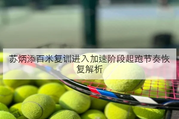 苏炳添百米复训进入加速阶段起跑节奏恢复解析